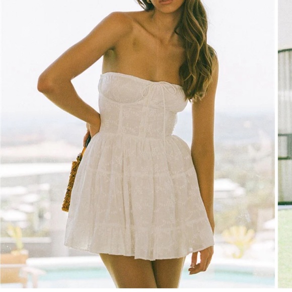 Sabo Skirt Sahara Strapless Dress Size Medium - Picture 3 of 4